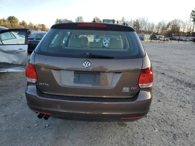 3VWPL7AJ9DM633022 - 2013 VOLKSWAGEN JETTA TDI BROWN photo 6