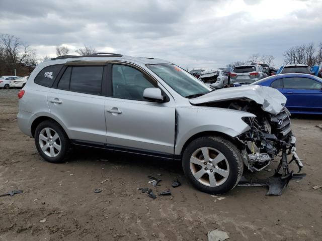 5NMSH13E57H105190 - 2007 HYUNDAI SANTA FE SE SILVER photo 4