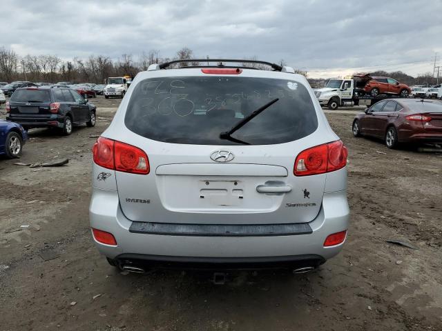 5NMSH13E57H105190 - 2007 HYUNDAI SANTA FE SE SILVER photo 6