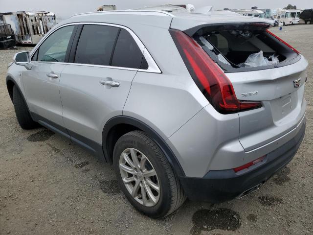 1GYAZAR40KF188230 - 2019 CADILLAC XT4 LUXURY SILVER photo 2