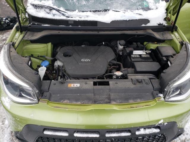 KNDJN2A20G7865683 - 2016 KIA SOUL GREEN photo 11