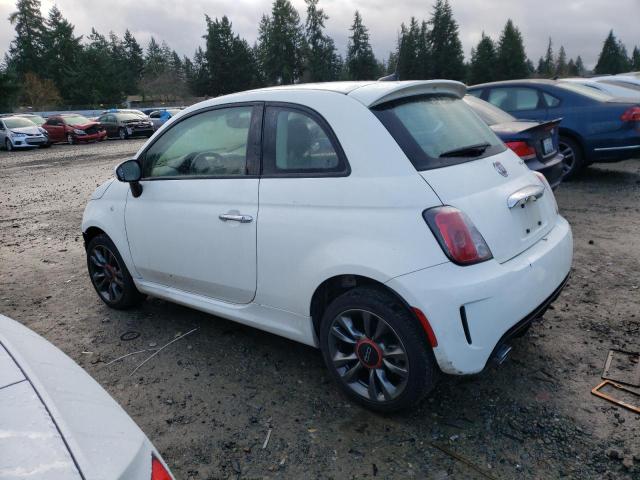 3C3CFFKH7KT716616 - 2019 FIAT 500 POP WHITE photo 2