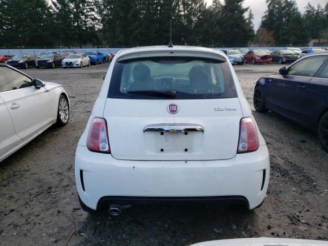 3C3CFFKH7KT716616 - 2019 FIAT 500 POP WHITE photo 6