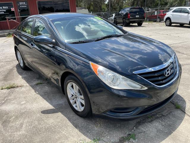 5NPEB4AC4CH466232 - 2012 HYUNDAI SONATA GLS BLACK photo 1