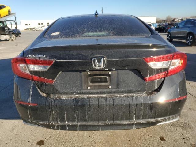 1HGCV1F14NA043327 - 2022 HONDA ACCORD LX BLACK photo 6