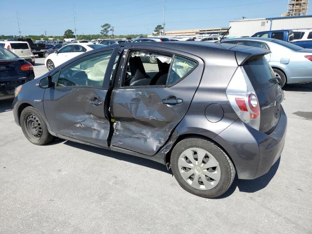 JTDKDTB35E1077308 - 2014 TOYOTA PRIUS C GRAY photo 2