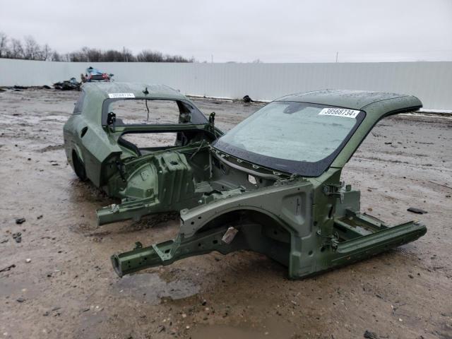 2C3CDZFJXNH128629 - 2022 DODGE CHALLENGER R/T SCAT PACK GREEN photo 4