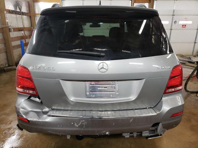 WDCGG8JB4EG313988 - 2014 MERCEDES-BENZ GLK 350 4MATIC SILVER photo 6