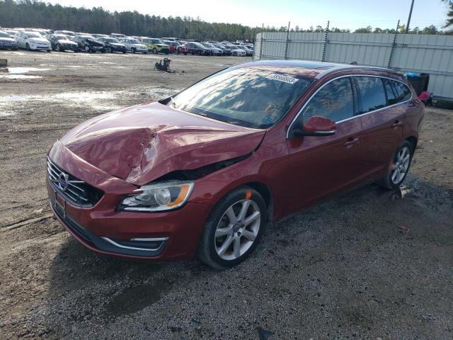 YV140MEK9G1292989 - 2016 VOLVO V60 T5 PREMIER ORANGE photo 1