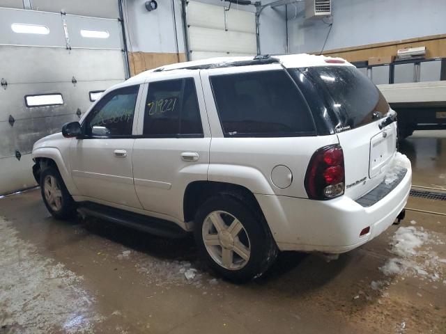 1GNDT33S392103168 - 2009 CHEVROLET TRAILBLAZE LT WHITE photo 2