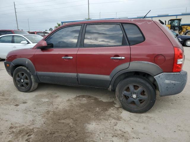 KM8JN72D65U140046 - 2005 HYUNDAI TUCSON GLS BURGUNDY photo 2