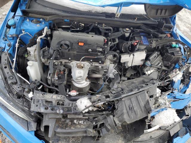 19XFL2H89NE007633 - 2022 HONDA CIVIC SPORT BLUE photo 11