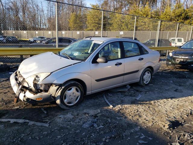 1FAFP33P92W341550 - 2002 FORD FOCUS LX SILVER photo 1