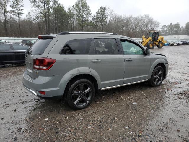 3C4PDCGGXKT838405 - 2019 DODGE JOURNEY CROSSROAD GRAY photo 3