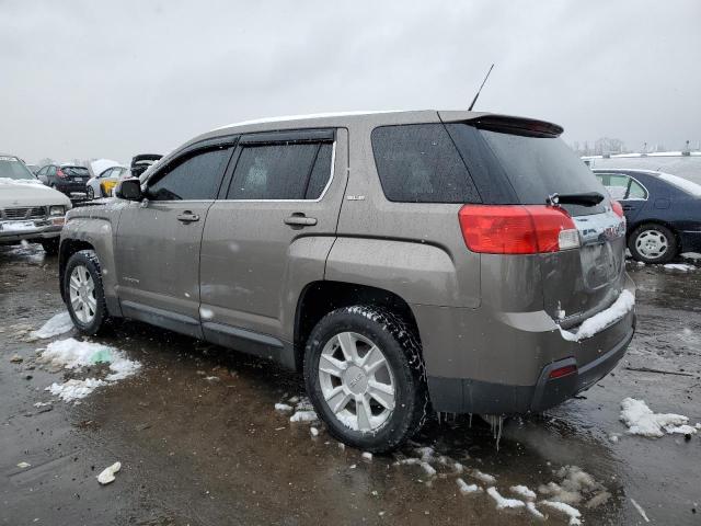 2CTFLREC4B6459460 - 2011 GMC TERRAIN SLE BROWN photo 2