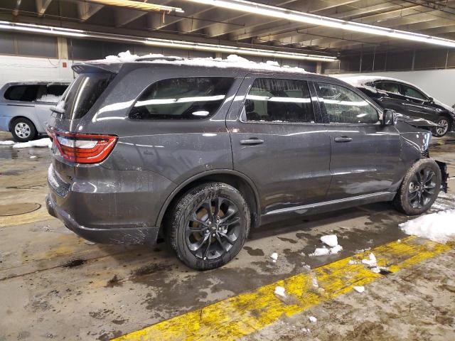 1C4SDJCT2PC636503 - 2023 DODGE DURANGO R/T GRAY photo 3