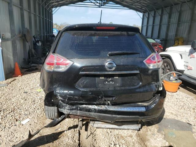 KNMAT2MTXFP571085 - 2015 NISSAN ROGUE S BLACK photo 6