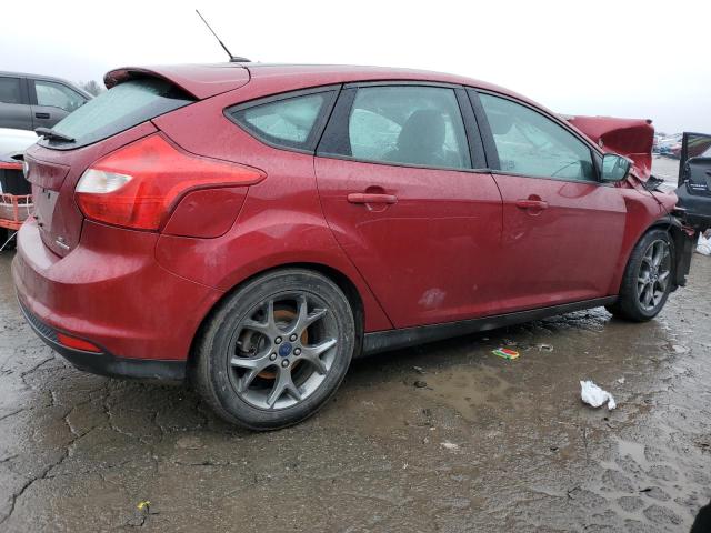 1FADP3K26DL339370 - 2013 FORD FOCUS SE RED photo 3