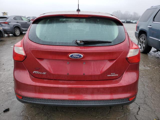 1FADP3K26DL339370 - 2013 FORD FOCUS SE RED photo 6