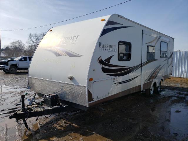 4YDT25120DT410643 - 2013 KEYSTONE PASSPORT თეთრი ფოტო 2