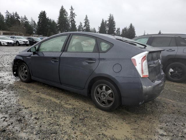 JTDKN3DU2D5640888 - 2013 TOYOTA PRIUS GRAY photo 2