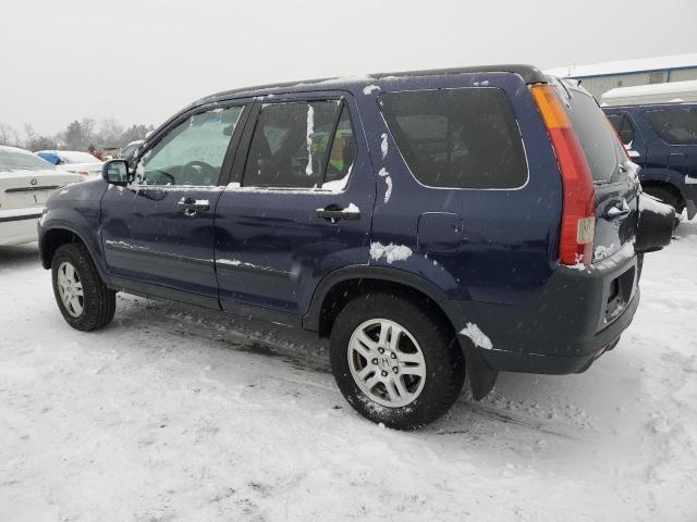 SHSRD77894U253480 - 2004 HONDA CR-V EX BLUE photo 2