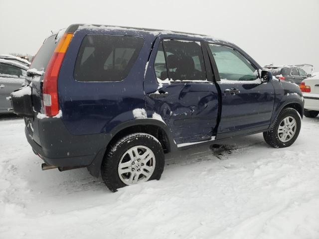 SHSRD77894U253480 - 2004 HONDA CR-V EX BLUE photo 3