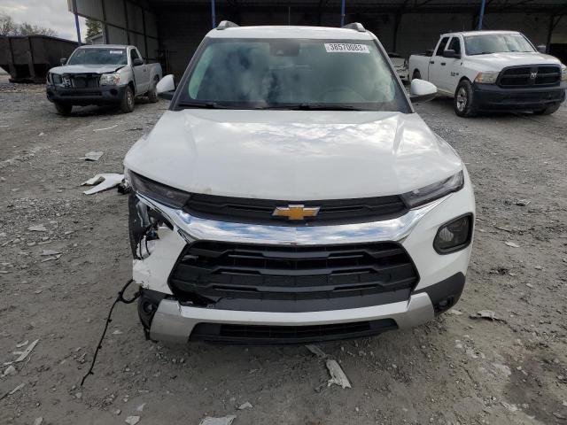 KL79MPSL2NB046157 - 2022 CHEVROLET TRAILBLAZE LT WHITE photo 5