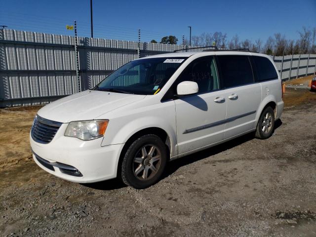 2C4RC1BG6CR368112 - 2012 CHRYSLER TOWN & COU TOURING WHITE photo 1