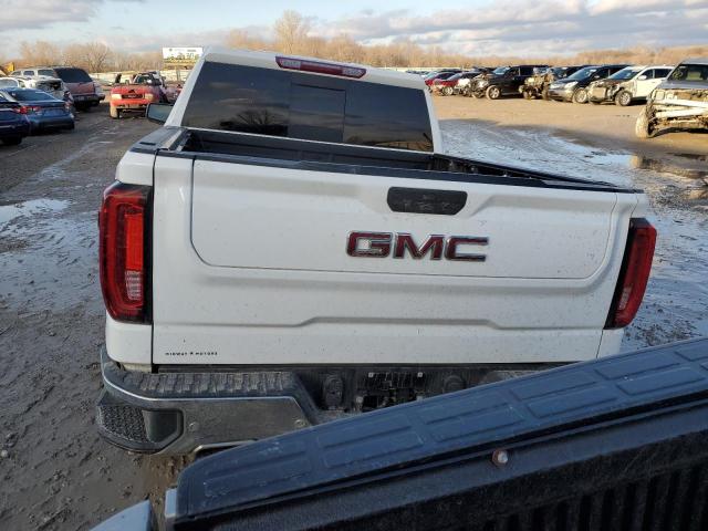 3GTU9DEDXKG250483 - 2019 GMC SIERRA K1500 SLT WHITE photo 6