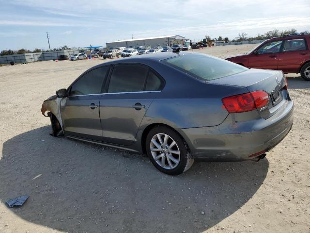 3VWD07AJXEM304617 - 2014 VOLKSWAGEN JETTA SE GRAY photo 2