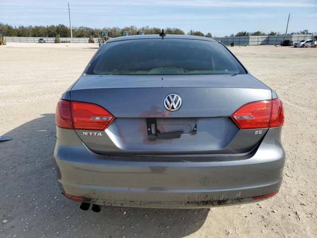 3VWD07AJXEM304617 - 2014 VOLKSWAGEN JETTA SE GRAY photo 6