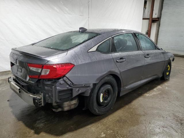 1HGCV1F38KA059656 - 2019 HONDA ACCORD SPORT GRAY photo 3