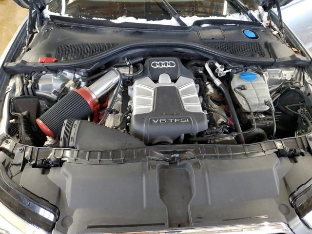 WAUJGAFC3CN166122 - 2012 AUDI A6 PRESTIGE ვერცხლისფერი ფოტო 11