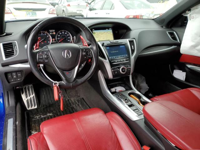 19UUB3F67LA000165 - 2020 ACURA TLX TECHNOLOGY ლურჯი ფოტო 8