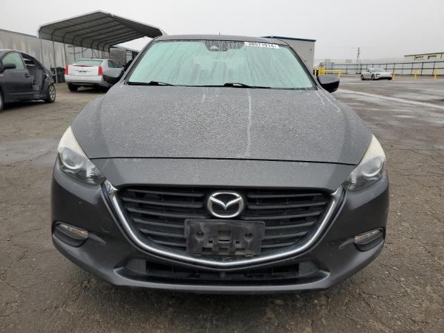 JM1BN1L34H1134070 - 2017 MAZDA 3 TOURING GRAY photo 5