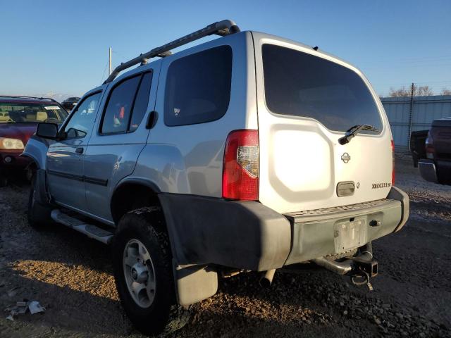 5N1ED28Y5YC596289 - 2000 NISSAN XTERRA XE SILVER photo 2