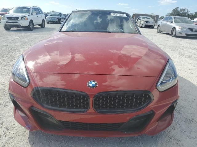 WBAHF3C58KWW23955 - 2019 BMW Z4 SDRIVE30I RED photo 5