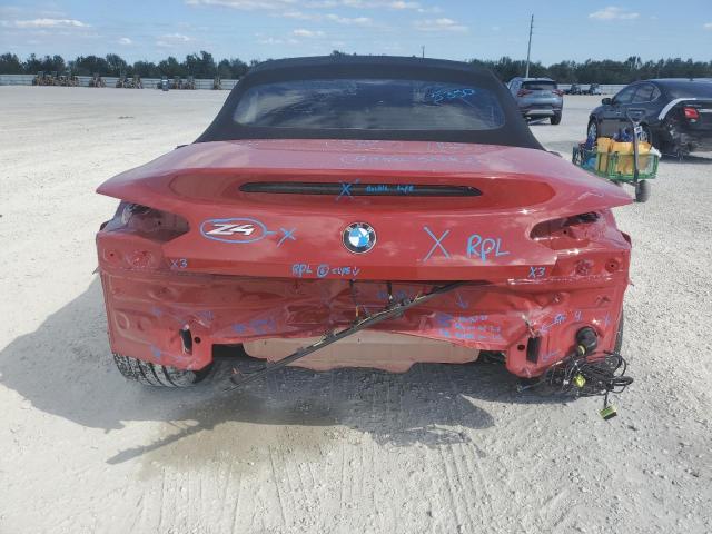 WBAHF3C58KWW23955 - 2019 BMW Z4 SDRIVE30I RED photo 6