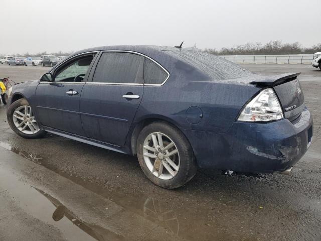 2G1WC5EM7B1104611 - 2011 CHEVROLET IMPALA LTZ BLUE photo 2