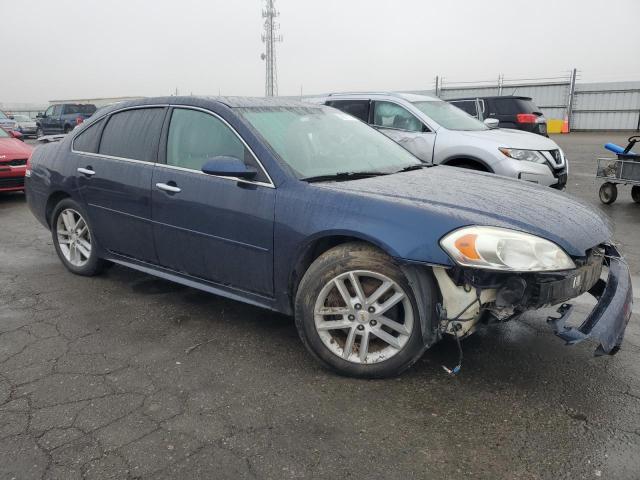 2G1WC5EM7B1104611 - 2011 CHEVROLET IMPALA LTZ BLUE photo 4