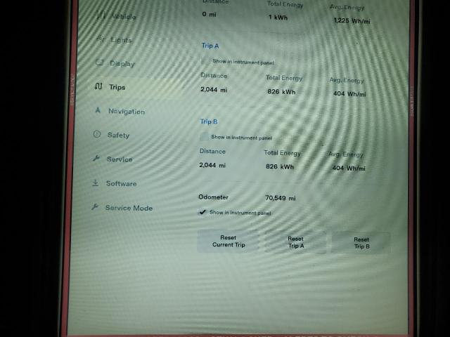 5YJSA1H22EFP63826 - 2014 TESLA MODEL S ნაცრისფერი ფოტო 9