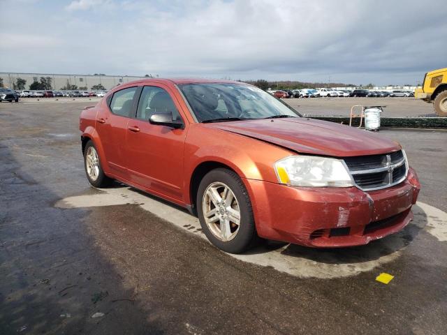 1B3LC56RX8N146350 - 2008 DODGE AVENGER SXT ORANGE photo 4