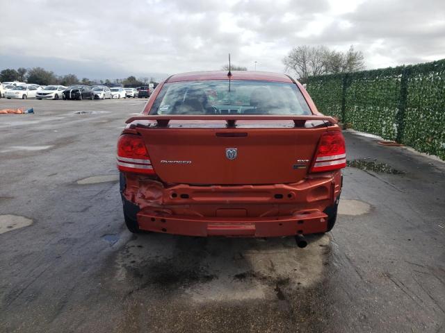 1B3LC56RX8N146350 - 2008 DODGE AVENGER SXT ORANGE photo 6