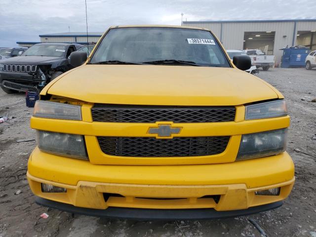 1GCCS198868139342 - 2006 CHEVROLET COLORADO YELLOW photo 5