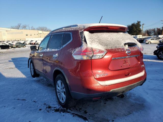 KNMAT2MV5FP575675 - 2015 NISSAN ROGUE S RED photo 2