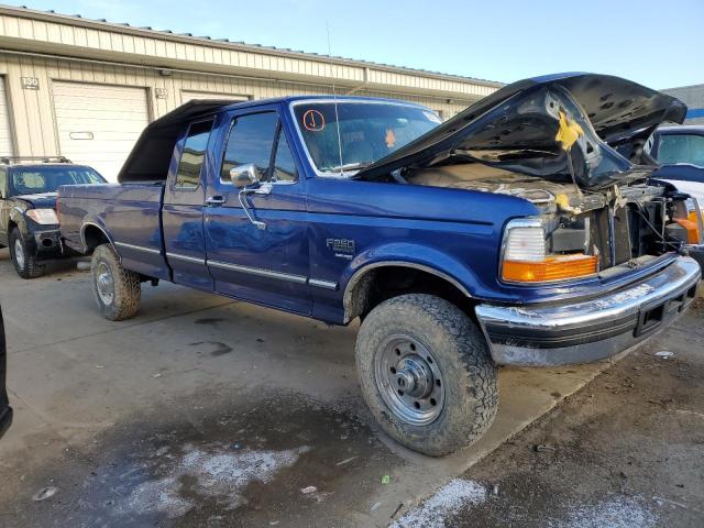 1FTHX26F6VEA42950 - 1997 FORD F250 BLUE photo 4