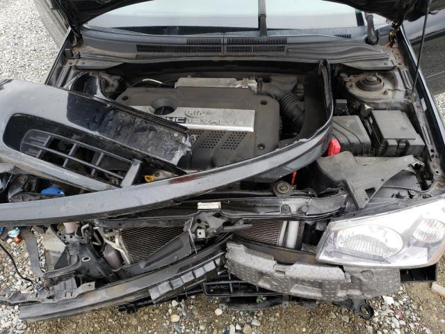 KNAFE161265260359 - 2006 KIA SPECTRA5 BLACK photo 11