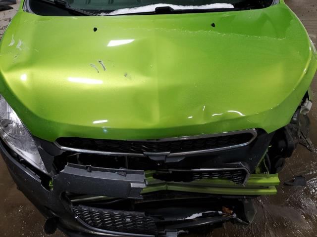 KL8CB6S91EC584736 - 2014 CHEVROLET SPARK LS GREEN photo 11