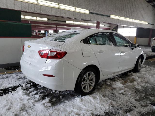 1G1BE5SM4K7146332 - 2019 CHEVROLET CRUZE LT WHITE photo 3